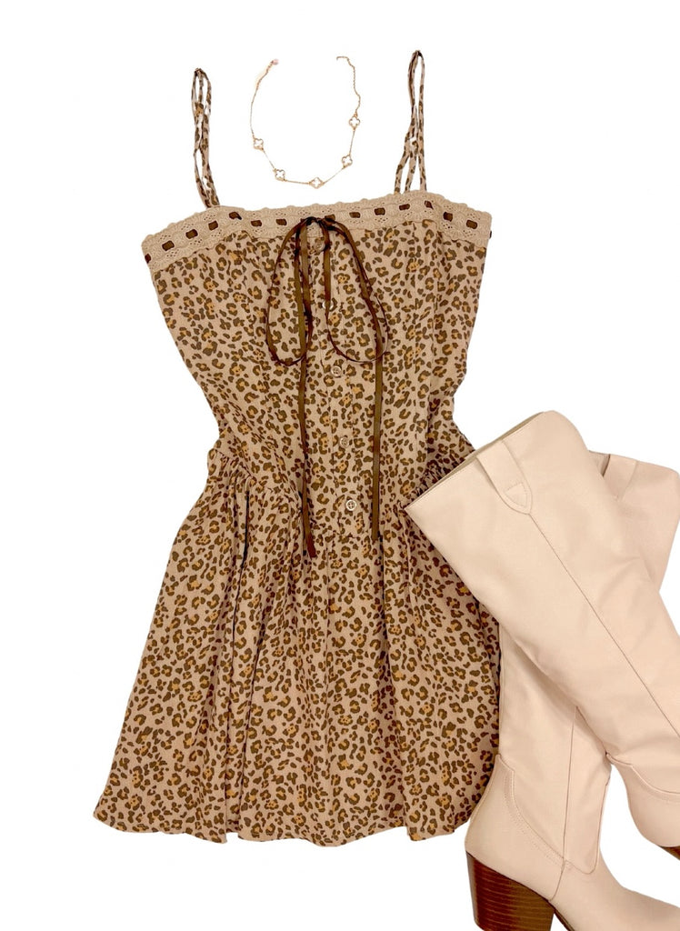 Leopard Print Corset Dress Rich Broke Boutique Leopard Print Corset Dress Rich Broke Boutique