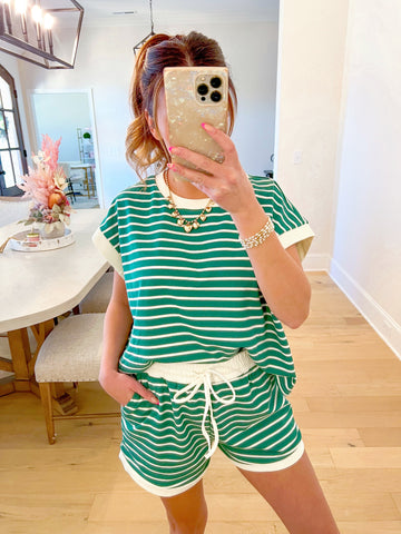 Sailor Stripe Set - Green