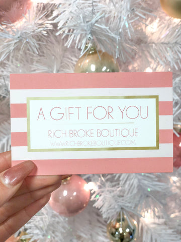 RICH BROKE BOUTIQUE GIFT CARD